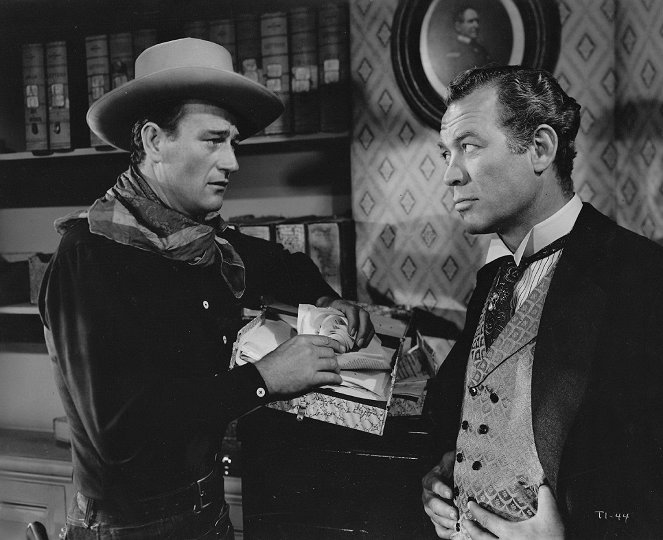 Tall in the Saddle - Do filme - John Wayne, Ward Bond