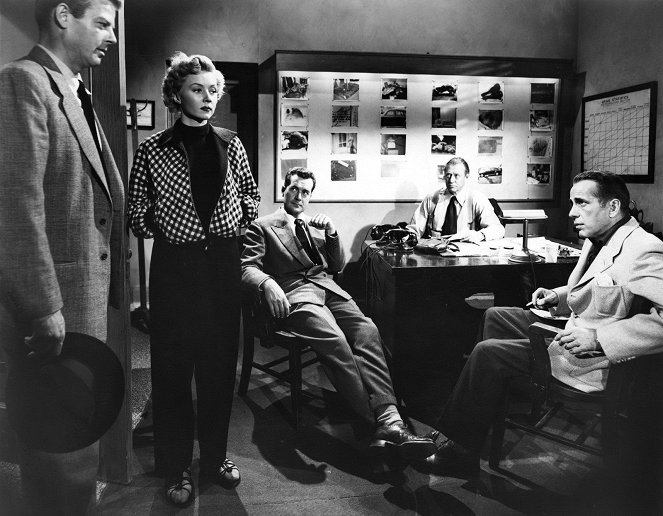 En un lugar solitario - De la película - Gloria Grahame, Frank Lovejoy, Humphrey Bogart
