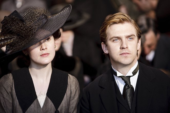 Downton Abbey - Das Familienerbe - Filmfotos - Michelle Dockery, Dan Stevens