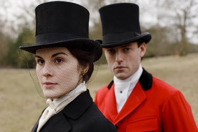 Downton Abbey - Eine verhängnisvolle Affäre - Werbefoto - Michelle Dockery, Brendan Patricks
