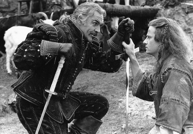Highlander - Z filmu - Sean Connery, Christopher Lambert