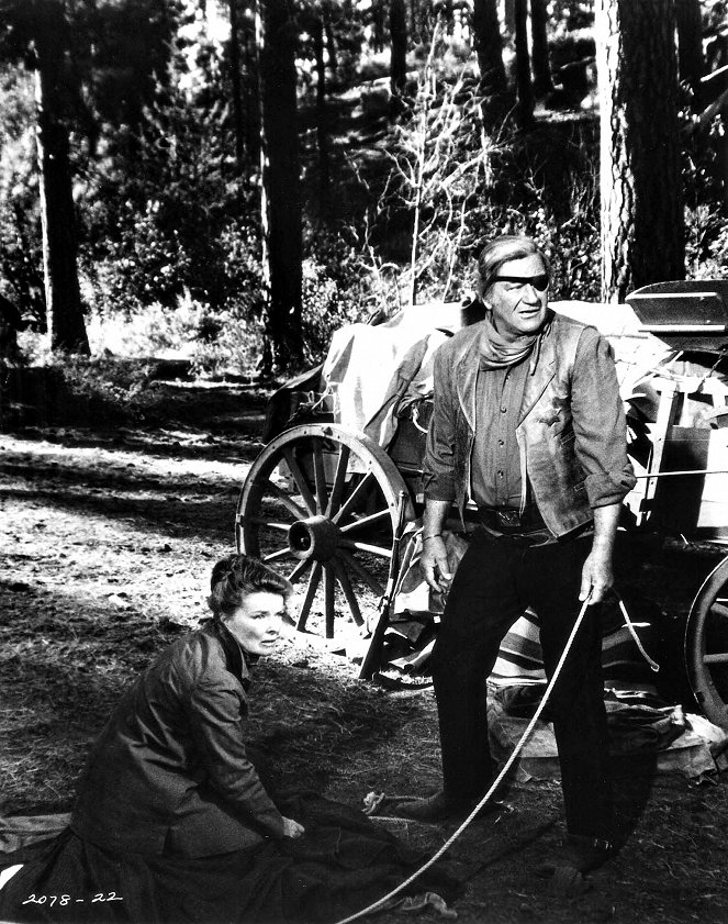 Mit Dynamit und frommen Sprüchen - Filmfotos - Katharine Hepburn, John Wayne