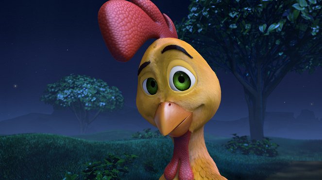 Un gallo con muchos huevos - De la película