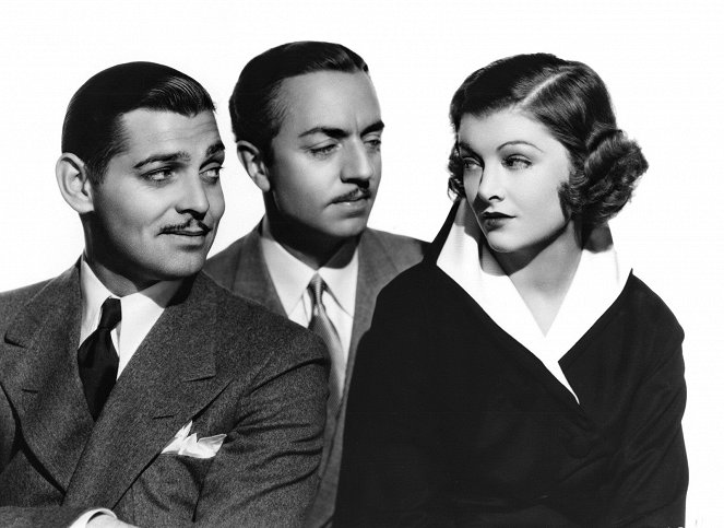Manhattan Melodrama - Werbefoto - Clark Gable, William Powell, Myrna Loy