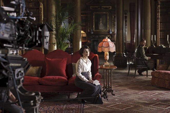 Downton Abbey - Kriegszeiten - Dreharbeiten - Elizabeth McGovern