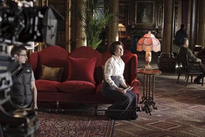 Downton Abbey - Kriegszeiten - Dreharbeiten - Elizabeth McGovern