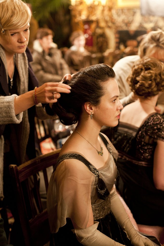 Downton Abbey - Kriegszeiten - Dreharbeiten - Jessica Brown Findlay