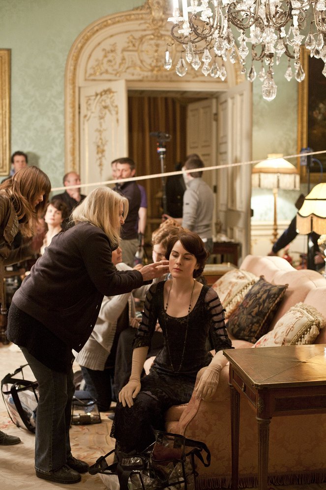 Downton Abbey - Episode 2 - Van de set - Michelle Dockery