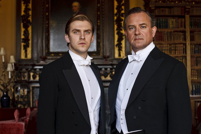 Downton Abbey - Episode 2 - Promokuvat - Dan Stevens, Hugh Bonneville