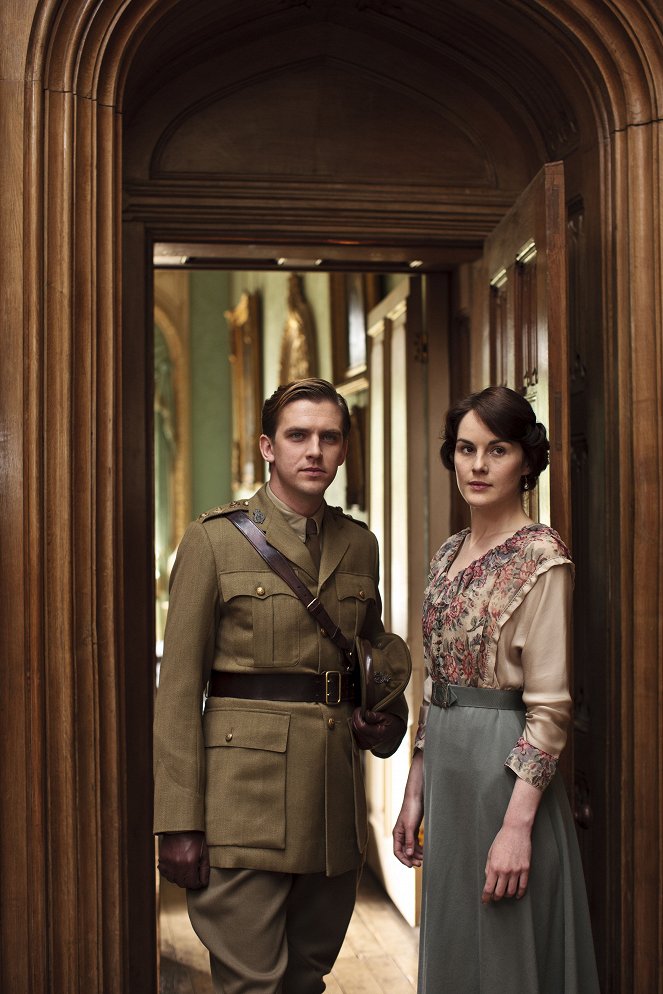 Downton Abbey - Das Hospital - Werbefoto - Dan Stevens, Michelle Dockery