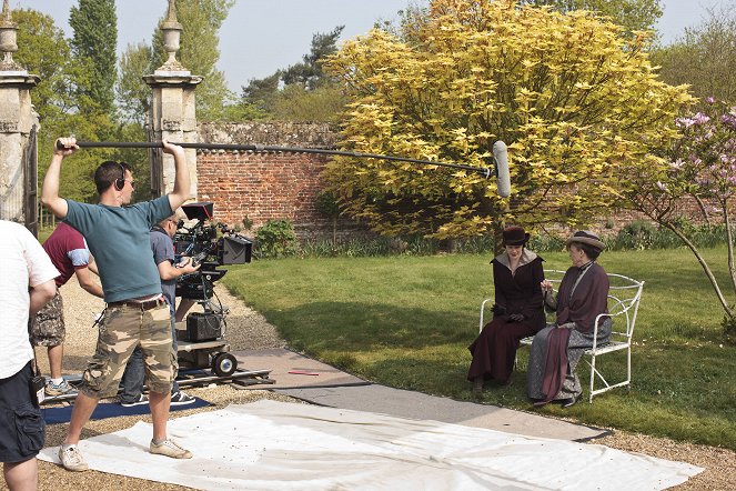 Downton Abbey - Bates' Rückkehr - Dreharbeiten - Michelle Dockery, Maggie Smith