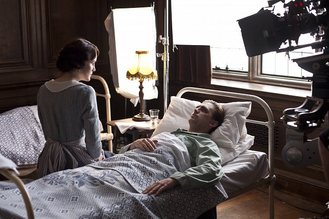 Downton Abbey - Bis dass der Tod - Dreharbeiten - Michelle Dockery, Dan Stevens