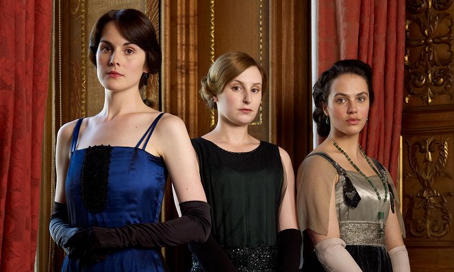Downton Abbey - Das Wunder - Werbefoto - Michelle Dockery, Laura Carmichael, Jessica Brown Findlay