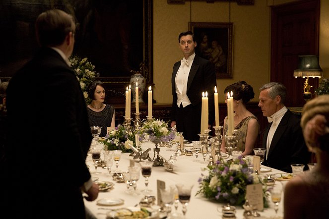 Downton Abbey - Heiratspläne - Filmfotos - Michelle Dockery, Charlie Anson, Douglas Reith