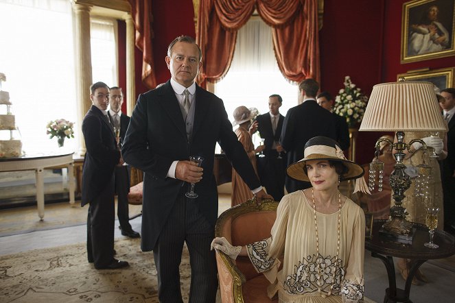 Downton Abbey - Season 5 - Die Hochzeit - Filmfotos - Hugh Bonneville, Michelle Dockery
