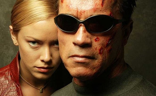 Terminator 3: Koneiden kapina - Promokuvat - Kristanna Loken, Arnold Schwarzenegger