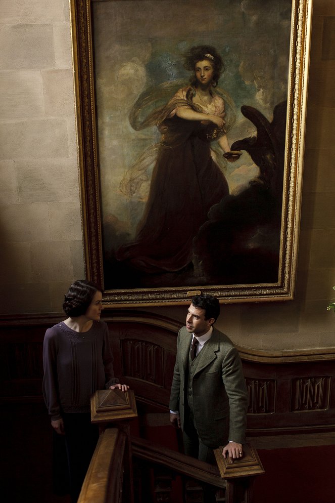 Downton Abbey - Season 4 - Das Verbrechen - Filmfotos - Michelle Dockery, Tom Cullen