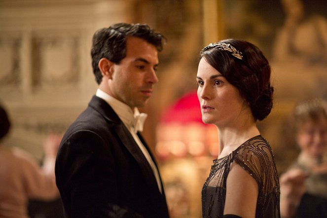 Downton Abbey - Episode 3 - Van film - Tom Cullen, Elizabeth McGovern