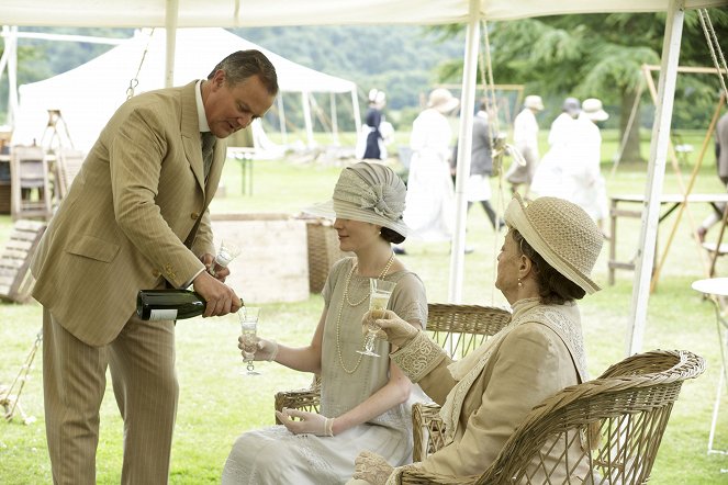 Downton Abbey - Der große Basar - Filmfotos - Hugh Bonneville, Michelle Dockery, Maggie Smith