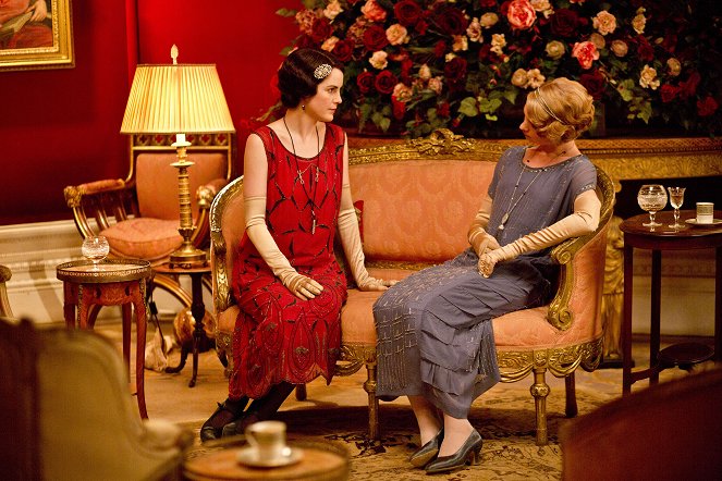 Downton Abbey - Besuch aus Amerika - Filmfotos - Michelle Dockery, Lily James