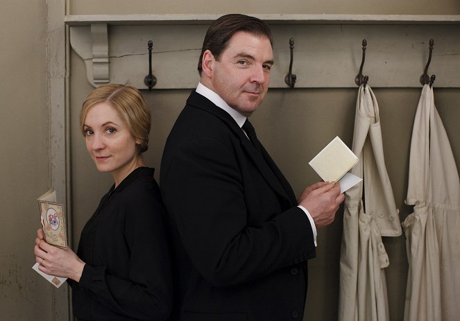 Downton Abbey - Promoción - Joanne Froggatt, Brendan Coyle