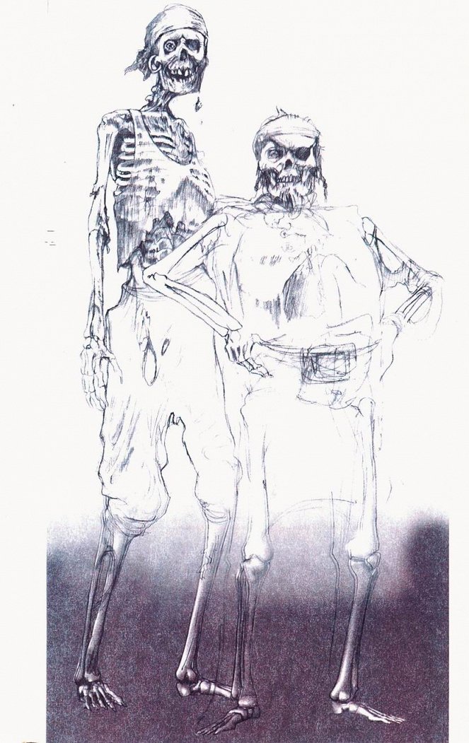 Pirates of the Caribbean: The Curse of the Black Pearl - Concept art
