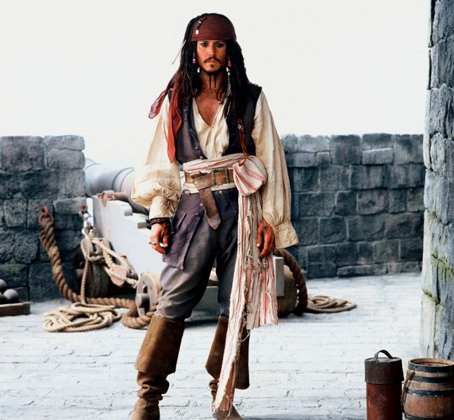 Piratas del Caribe: La maldición de la perla negra - Promoción - Johnny Depp