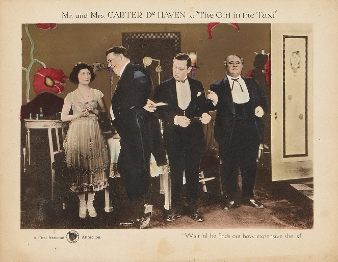 The Girl in the Taxi - Lobby Cards