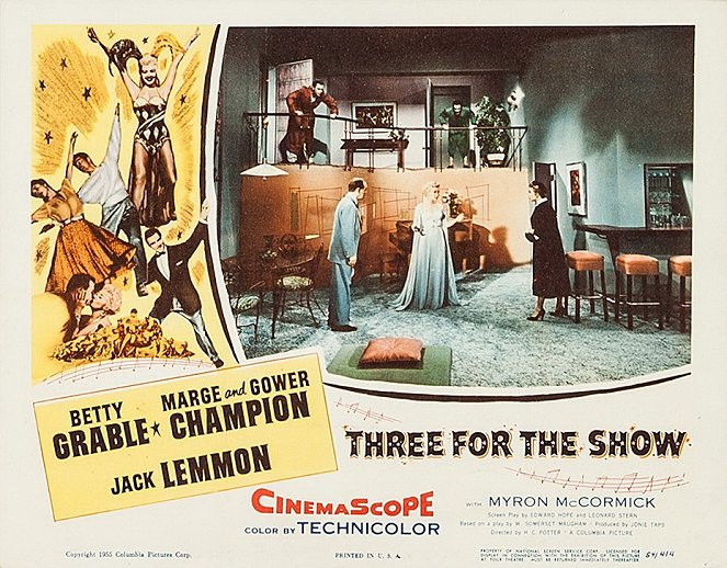 Three for the Show - Lobby Cards