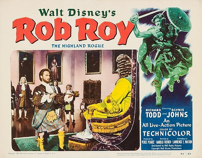 Rob Roy, the Highland Rogue - Lobbykarten