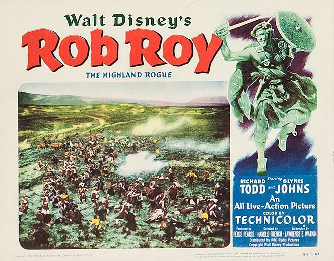 Rob Roy, the Highland Rogue - Cartes de lobby