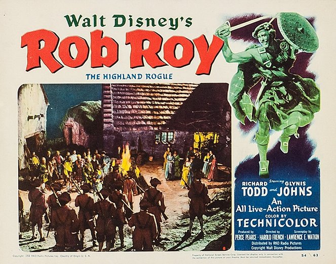 Rob Roy, the Highland Rogue - Cartes de lobby