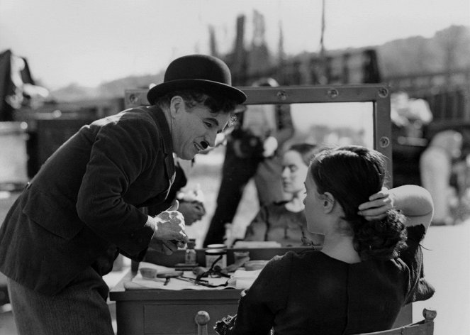 Moderne Zeiten - Dreharbeiten - Charlie Chaplin