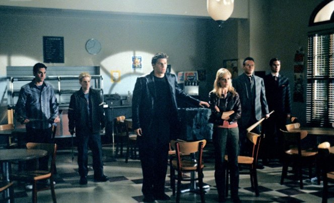 Buffy postrach wampirów - Season 3 - Wybory - Z filmu - Nicholas Brendon, Seth Green, David Boreanaz, Sarah Michelle Gellar, Anthony Head