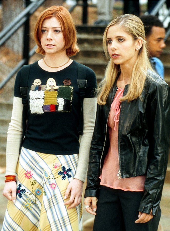 Buffy postrach wampirów - Dziewczyna roku - Z filmu - Alyson Hannigan, Sarah Michelle Gellar