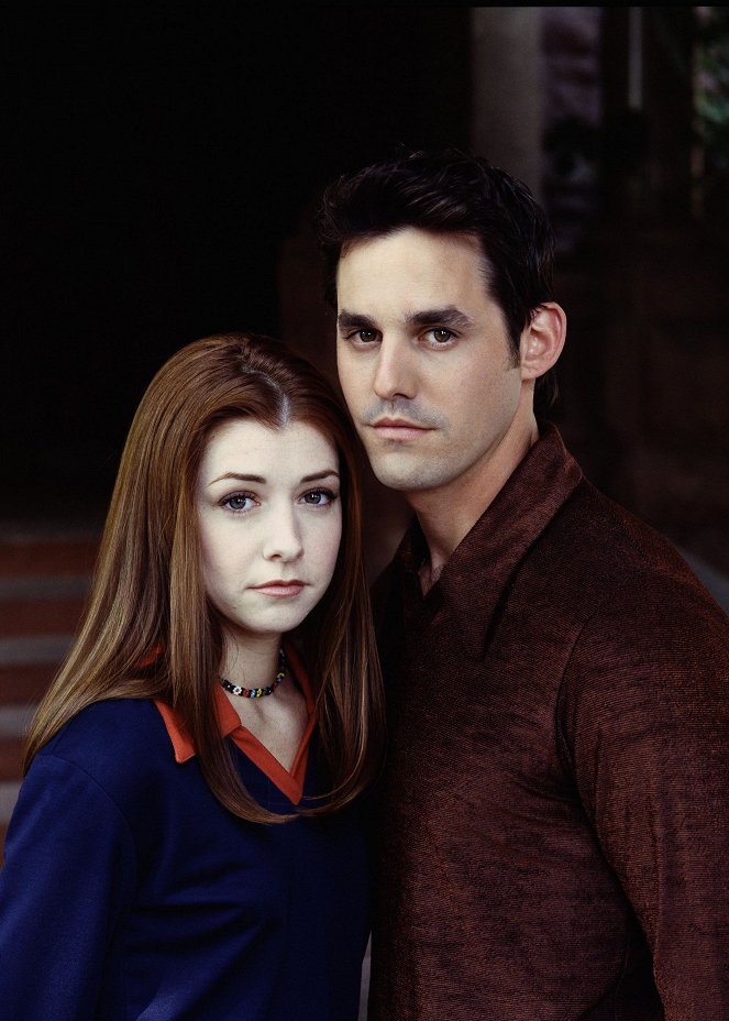 Buffy - Im Bann der Dämonen - Season 2 - Werbefoto - Alyson Hannigan, Nicholas Brendon