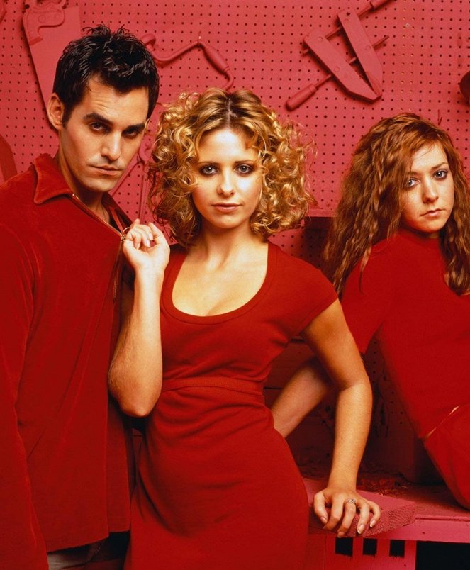 Buffy, cazavampiros - Season 2 - Promoción - Nicholas Brendon, Sarah Michelle Gellar, Alyson Hannigan