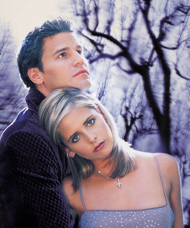 Buffy - Im Bann der Dämonen - Season 3 - Werbefoto - David Boreanaz, Sarah Michelle Gellar