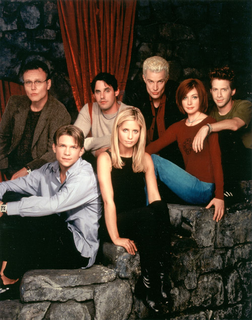 Buffy, cazavampiros - Season 4 - Promoción - Anthony Head, Marc Blucas, Nicholas Brendon, Sarah Michelle Gellar, James Marsters, Alyson Hannigan, Seth Green