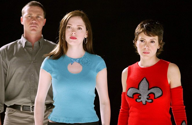Charmed - Crimes and Witch-Demeanors - Photos - Brian Krause, Rose McGowan, Alyssa Milano
