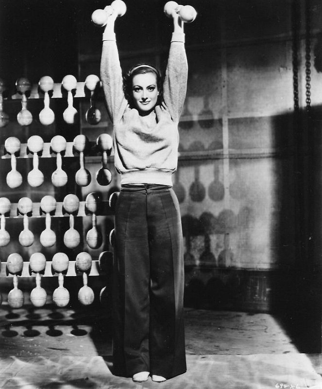 Alma de bailarina - Del rodaje - Joan Crawford