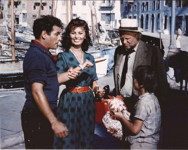Schaduwen onder de zee - Van film - Sophia Loren, Laurence Naismith