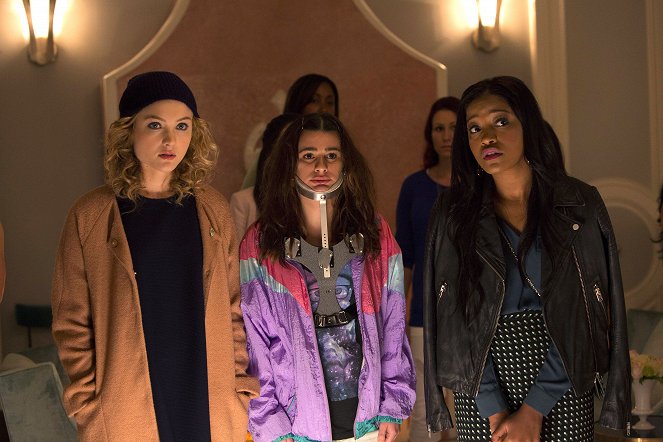 Scream Queens - Season 1 - Pilot - Photos - Skyler Samuels, Lea Michele, Keke Palmer