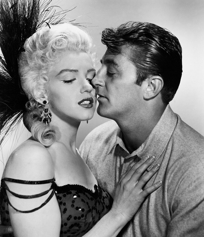 Río sin retorno - Promoción - Marilyn Monroe, Robert Mitchum