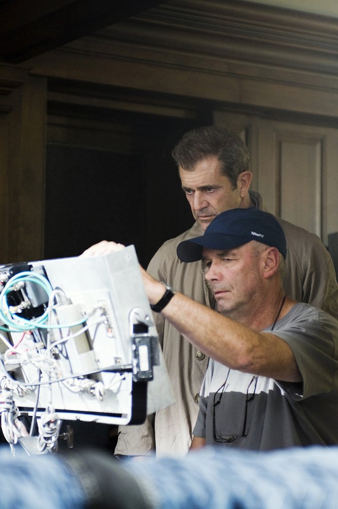 Na hraně temnoty - Z natáčení - Mel Gibson, Martin Campbell