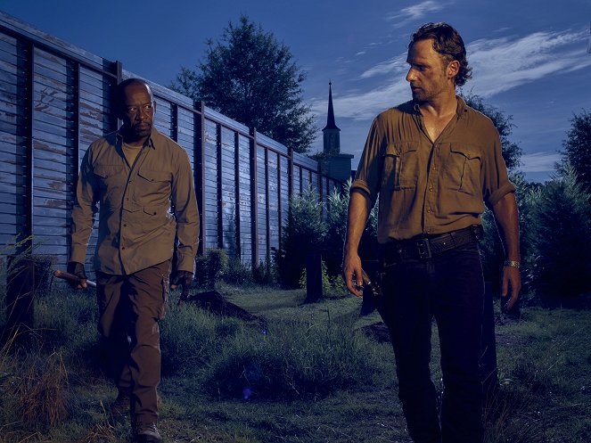 Los muertos - Season 6 - Promoción - Lennie James, Andrew Lincoln