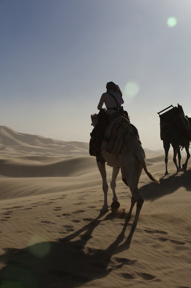 La reina del desierto - De la película