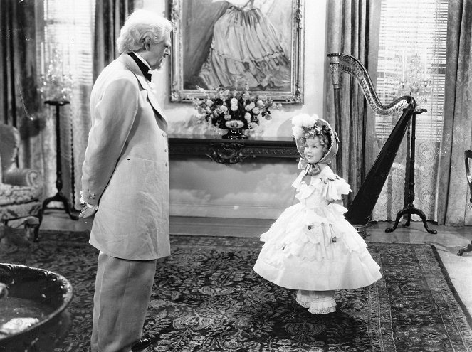 Malý plukovník - Z filmu - Lionel Barrymore, Shirley Temple