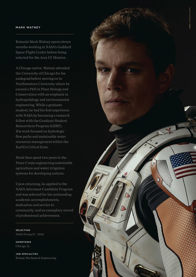 Marte (The Martian) - Promoción - Matt Damon