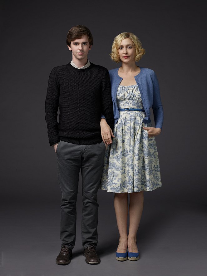 Bates Motel - Season 3 - Promoción - Freddie Highmore, Vera Farmiga